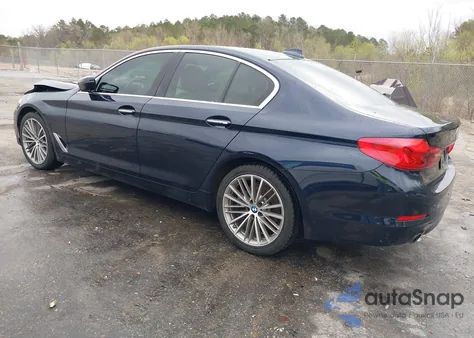 2018 BMW 530I из США, поврежденный, VIN WBAJA5C55JWA39526